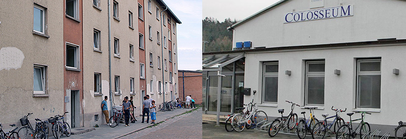 Flüchtlingsunterkünfte in Kaiserslautern, die durch das ASZ betreut werden